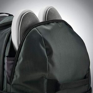 Samsonite Andante 2 Wheeled Rolling Duffel Bag, Moss Green/Black, 28-Inch