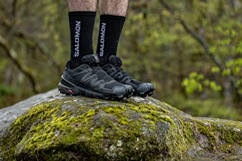 Salomon Speedcross 5 Gore-tex Trail Running Shoes for Men, Black/Black/Phantom, 10.5