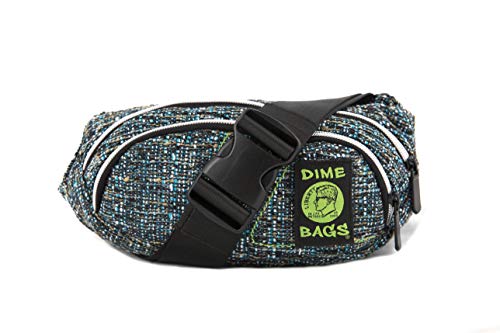 Dime Bags Fanny Pack | Hemp Waist Bag with Spacious Storage and Adjustable Strap (Glass)