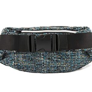 Dime Bags Fanny Pack | Hemp Waist Bag with Spacious Storage and Adjustable Strap (Glass)