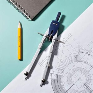 Mr. Pen- Professional Metal Compass with Wheel and Lock for Geometry, Drafting, Math, Drawing