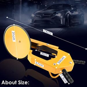 Hurbo Wheel Lock Clamp Adjustable Tire Boot Lock Anti-Theft Lock Clamp Boot Tire Claw for Parking Car Truck RV Boat Trailer