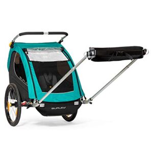 Burley Encore X, 2 Seat Kids Bike Trailer & Stroller