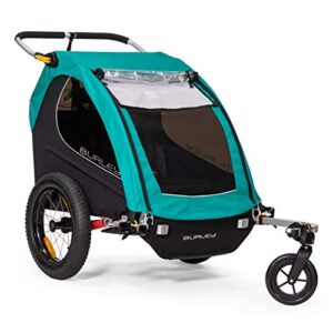 Burley Encore X, 2 Seat Kids Bike Trailer & Stroller