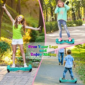 jolege Hoverboard, 6.5" Self Balancing Hoverboard Electric Scooter Hoverboard for Kids