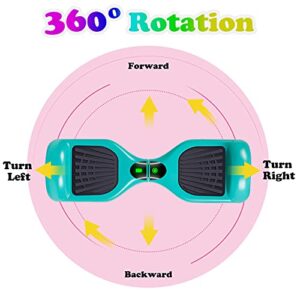 jolege Hoverboard, 6.5" Self Balancing Hoverboard Electric Scooter Hoverboard for Kids