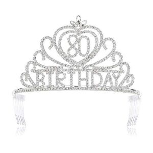 dczerong women 30 birthday queen crowns rhinestone tiara women 30th birthday princess tiaras crown