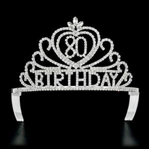 DcZeRong Women 30 Birthday Queen Crowns Rhinestone Tiara Women 30th Birthday Princess Tiaras Crown