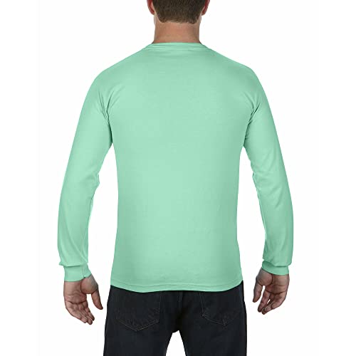 Comfort Colors Adult Long Sleeve Tee, Style 6014, Island Reef, 4X-Large