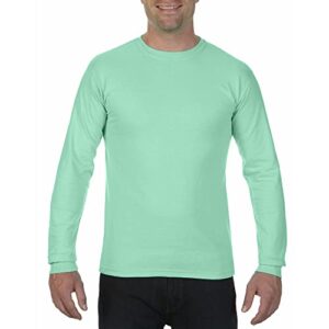 Comfort Colors Adult Long Sleeve Tee, Style 6014, Island Reef, 4X-Large