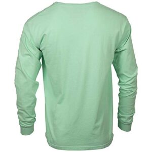 Comfort Colors Adult Long Sleeve Tee, Style 6014, Island Reef, 4X-Large