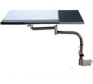sunter98 multifunctoinal full motion desk edge/table side/chair leg clamping keyboard tray holder laptop desk tablet holder +mouse pad