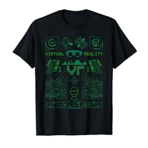 Virtual Reality VR Retro Gamers T Shirt