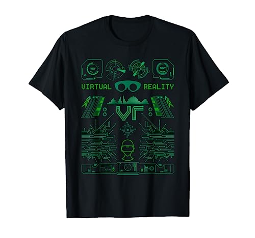 Virtual Reality VR Retro Gamers T Shirt