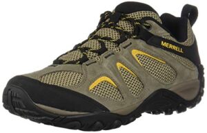 merrell men's, yokota 2 hiking sneaker - wide width boulder 11.5 w