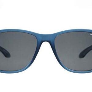 O'NEILL Offshore Polarized Square Sunglasses, Matte Navy Crystal, 55 mm