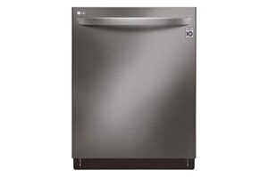 lg ldt7808bd 42db black stainless top control dishwasher