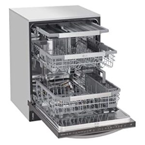 LG LDT7808BD 42dB Black Stainless Top Control Dishwasher