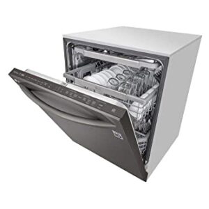 LG LDT7808BD 42dB Black Stainless Top Control Dishwasher