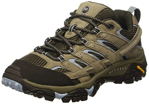 Merrell Women's Moab 2 Vent Hiking Shoe, Brindle, 8