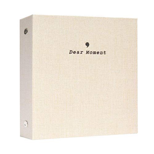 Fancyme 100 Pockets Instax Mini Photo Album Film Book Compatible with Fujifilm Instax Mini LiPlay 11 9 8 7s 90 70 25 Instant Camera 3 Inch Picture Name Card Holder (Beige)