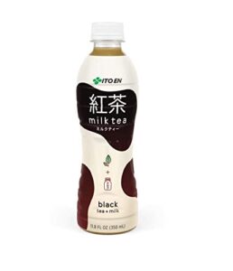 ito en black tea + milk milk tea, 11.8 fl oz (pack of 12)