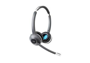 cisco headset 561, wireless dual on-ear dect headset with standard base for us & canada, charcoal, 1-year limited liability warranty (cp-hs-wl-562-s-us=)