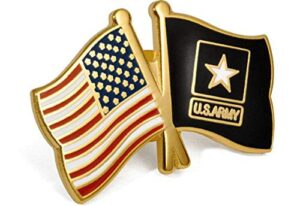 usa flag/u.s. army flags lapel pin