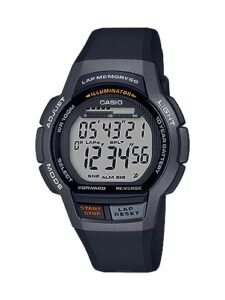 casio men's ws- 1000h- 1avcf 10- year battery digital display quartz black watch