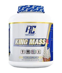 ronnie coleman signature series king mass-xl vanilla ice cream super anabolic growth accelerator 6 pound, 6 pound