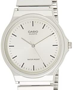 Casio Men's MQ-24D-7ECF Casual Classic Analog Display Quartz Silver Watch