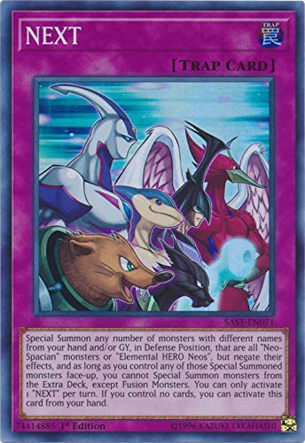 Yu-Gi-Oh! - Next - SAST-EN071 - Savage Strike - First Edition - Super Rare