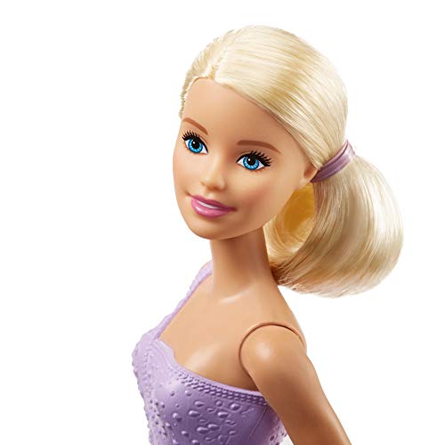 Barbie Figure Skater Doll Dressed in Purple Outfit