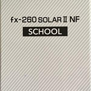 Casio FX-260Solar Ii Nf School Edition Calculator