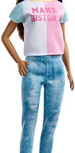 ​Barbie Doll with 2 Career Looks that Feature 8 Clothing and Accessory Surprises to Discover with Unboxing, Gift for 3 to 7 Year Olds