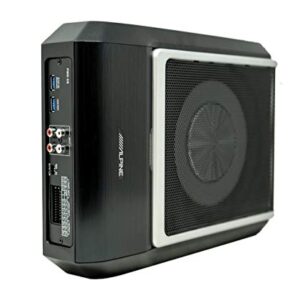 Alpine PWD-X5 Compact Powered 8" Subwoofer System with 4-Channel DSP & Amp