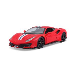 bburago 1:24 r&p ferrari 488 pista - red