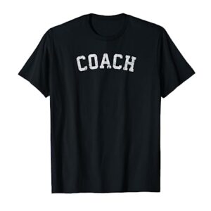Vintage Coach T Shirt / Old Retro Coach's Gift Sports Tee