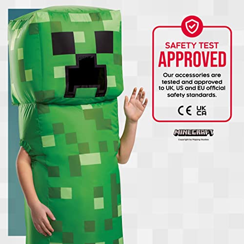 Disguise Minecraft Creeper Inflatable Costume , Green