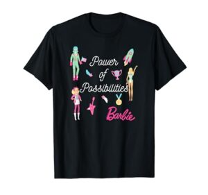 barbie 60th anniversary power of possibilities t-shirt