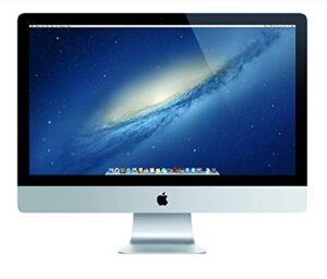 apple imac me088ll/a 27-inch desktopx, intel 1tb storage 24gb ram (renewed), mac os x
