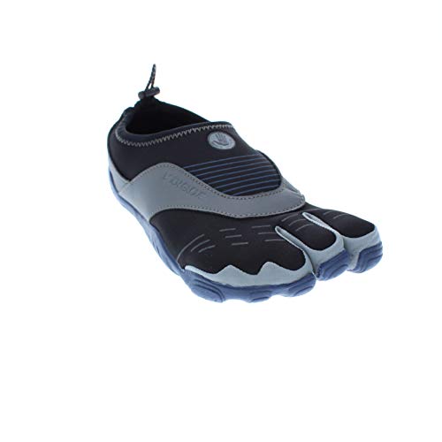 Body Glove Men's 3T Barefoot Cinch Water Shoe, Black/Indigo, 10