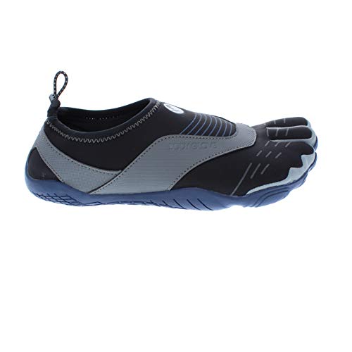 Body Glove Men's 3T Barefoot Cinch Water Shoe, Black/Indigo, 10