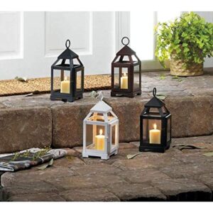 wakatobi Copper Mini Contemporary Candle Holder Lantern Light Terrace Outdoor Garden Patio