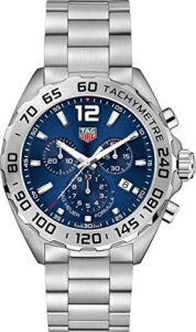 tag heuer formula 1 blue dial 43mm men's watch caz101k.ba0842