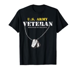 u.s. army proud army veteran vet gift t-shirt