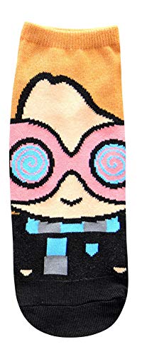 Harry Potter Cute Chibi Character Art Juniors/Womens 5 Pack Ankle Socks