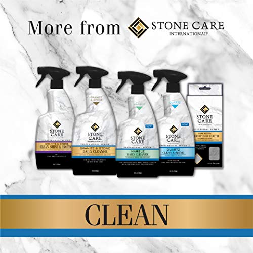 Stone Care International Quartz Cleaner and Polish - 24 Ounce (2 Pack) - Clean & Shine Your Quartz Countertops Islands and Stone Surfaces with UV Protection