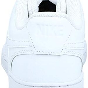 Nike Men's Court Vision Low Sneaker, White/Whiteblack, 10 Regular US