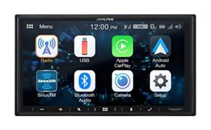 alpine ilx-w650 digital multimedia receiver with carplay and android auto compatibility